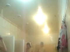 Hidden cameras in public pool showers 986