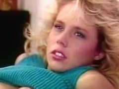 Classic blonde lesbian porn movie from the 1980s