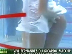 White panties with red flowers in an upskirt underwater porno