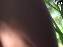 Nestee Shy and her friend fuck in the forest
