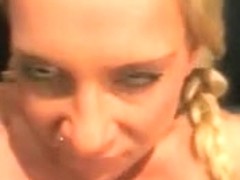 Busty German blondes nailed hard POV style