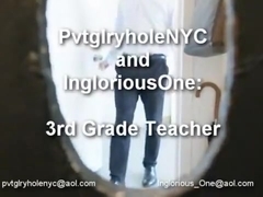 Pvtglryholenyc and Ingloriousone with the teacher. 06/12/13