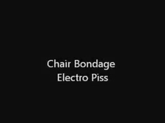 Chair Slavery Electro Urinate
