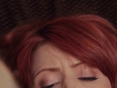 Best pornstar Sally Charles in Horny Cunnilingus, Redhead adult clip