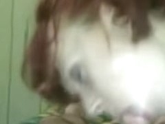 Redhead beauty oral-service and cum in face hole