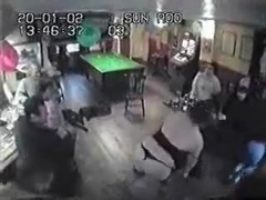 BBW pub stripper goes out of control and puts on a good show