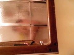 caught wife in shower with her toy again