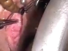 Sub wife tied peehole penetrated and in continuou orgasm