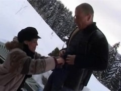 Oral-Stimulation and anal frolicking in the snow with a mother I'd like to fuck