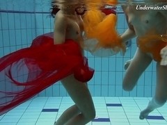 UnderwaterShow Video: Krasula Fedorchuk and Liza Rachinska