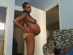 Ricka Pregnant American Ebony Skype Show Webcam