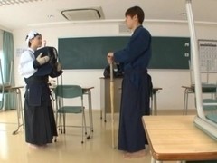 Maho Ichikawa hardcore action with a blowjob and cumshot