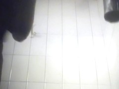 Flashing hot changing room pussy covered with hair
