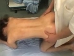 Therapist finger fucking her bawdy cleft