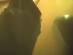 Horny tits and sexy pussy trimmed on the spy camera