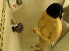 Shower Spy Masturbation