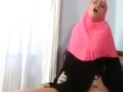 Muslim girl funking