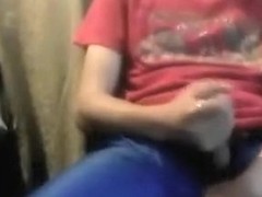 Horny male in amazing webcam, solo male homosexual porn movie