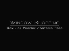 Dominica Phoenix in Window Shopping Video