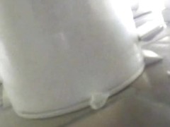 Toilet hidden camera exposing this female pissing