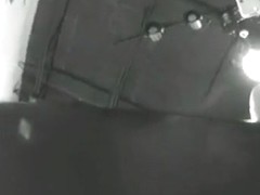 Interesting black and white vid with upskirt in it