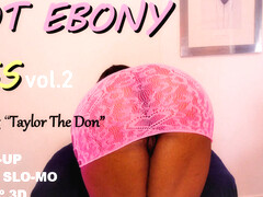 Hot Ebony P Vol 2.; Black Babe Watersport Solo