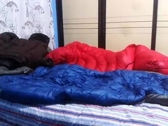 Sleepingbag down Fetish